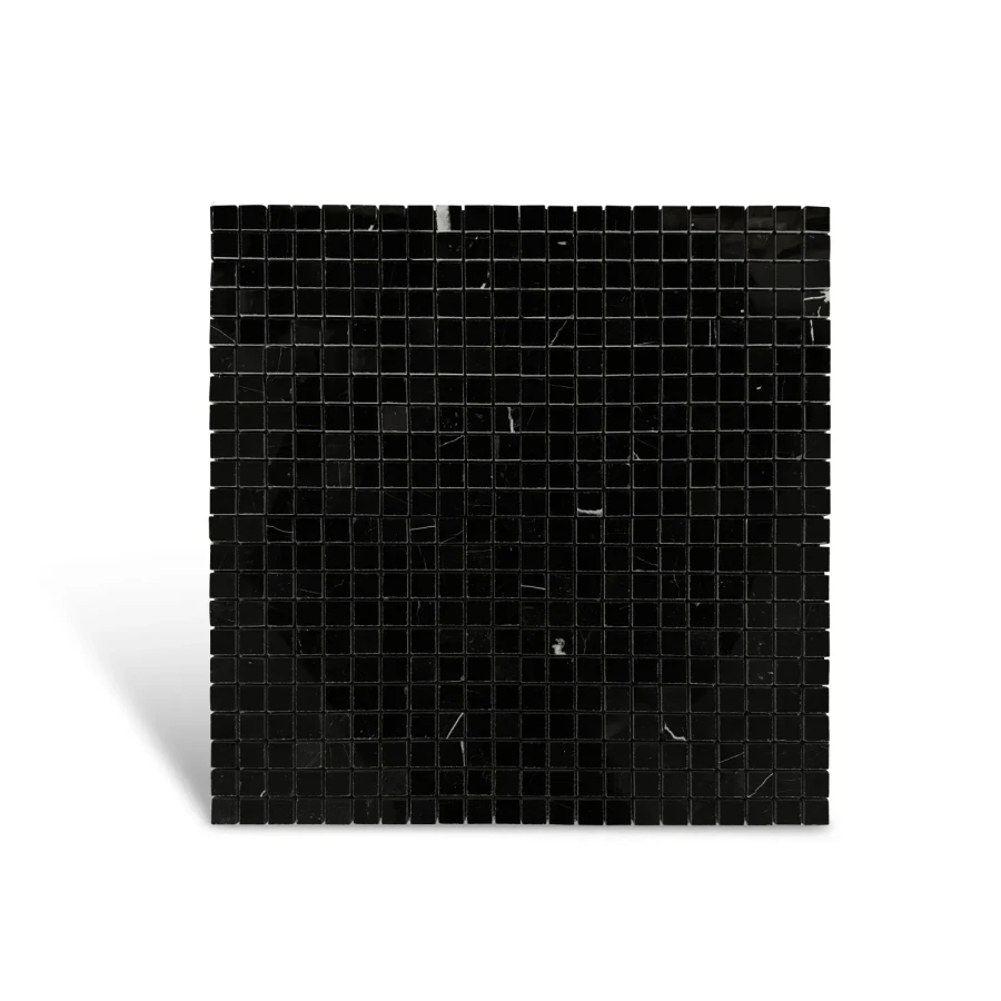 new-nero-marquina-pure-black-poler-mozaika-25x25x1cm